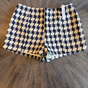 ark & co. Geometric Jacquard Skort | NWT | High Rise | Lined